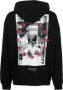 44 LABEL GROUP Katoenen hoodie Zwart - Thumbnail 2