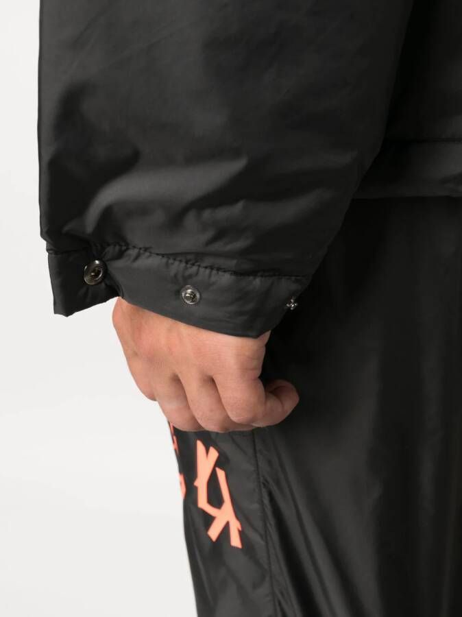44 LABEL GROUP Jack met capuchon Zwart