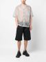 44 LABEL GROUP Knielange shorts Zwart - Thumbnail 2
