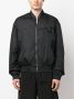 44 LABEL GROUP Bomberjack met logoprint Zwart - Thumbnail 4