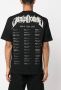 44 LABEL GROUP T-shirt met logoprint Zwart - Thumbnail 4