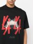 44 LABEL GROUP T-shirt met logoprint Zwart - Thumbnail 5