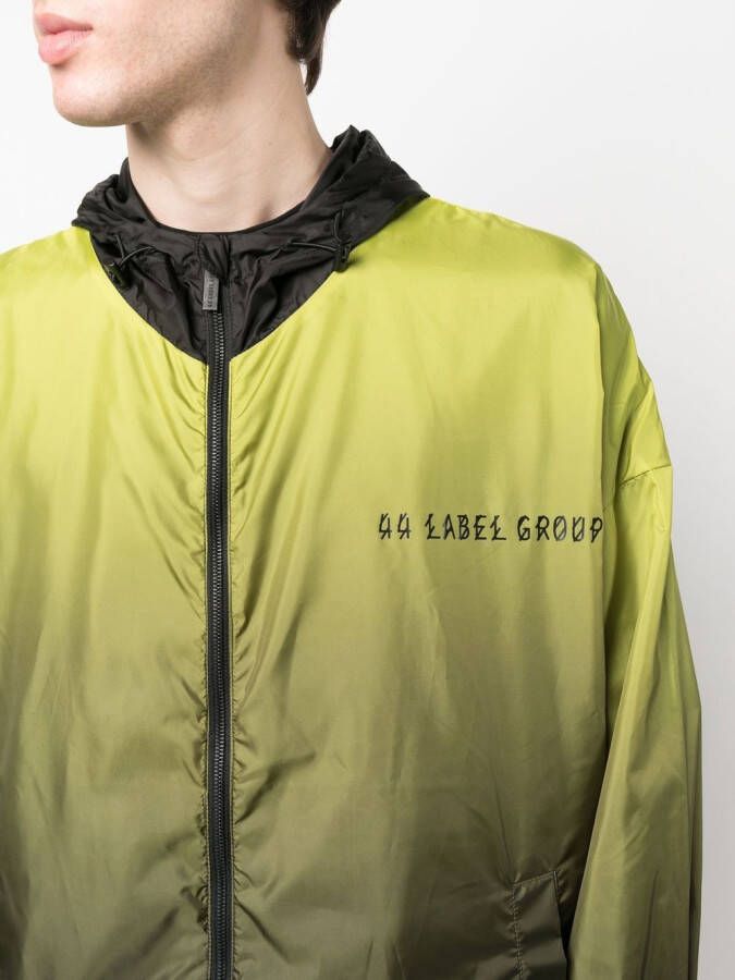 44 LABEL GROUP Jack met logoprint Zwart