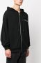 44 LABEL GROUP Hoodie met logoprint Zwart - Thumbnail 4