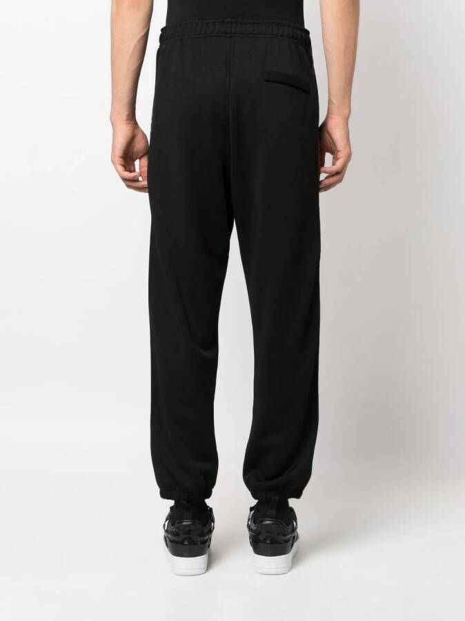 44 LABEL GROUP Trainingsbroek met logostreep Zwart