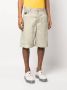 44 LABEL GROUP Shorts met logopatch Beige - Thumbnail 3