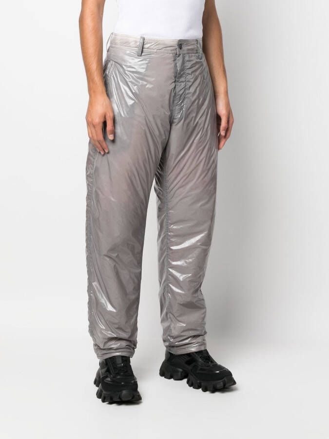 44 LABEL GROUP Blow Out straight broek Grijs