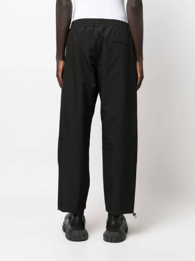 44 LABEL GROUP Straight broek Zwart