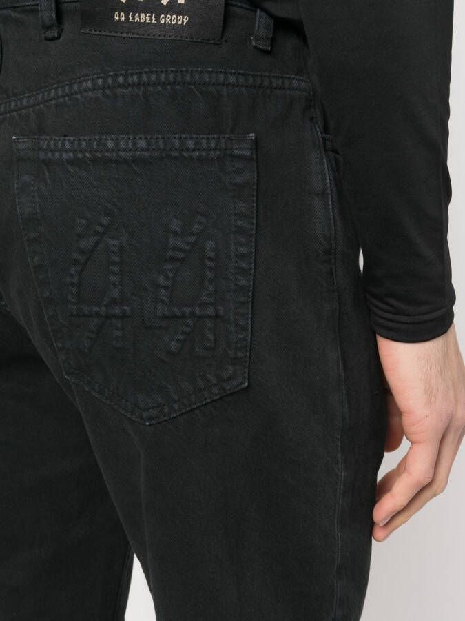 44 LABEL GROUP Straight jeans Zwart