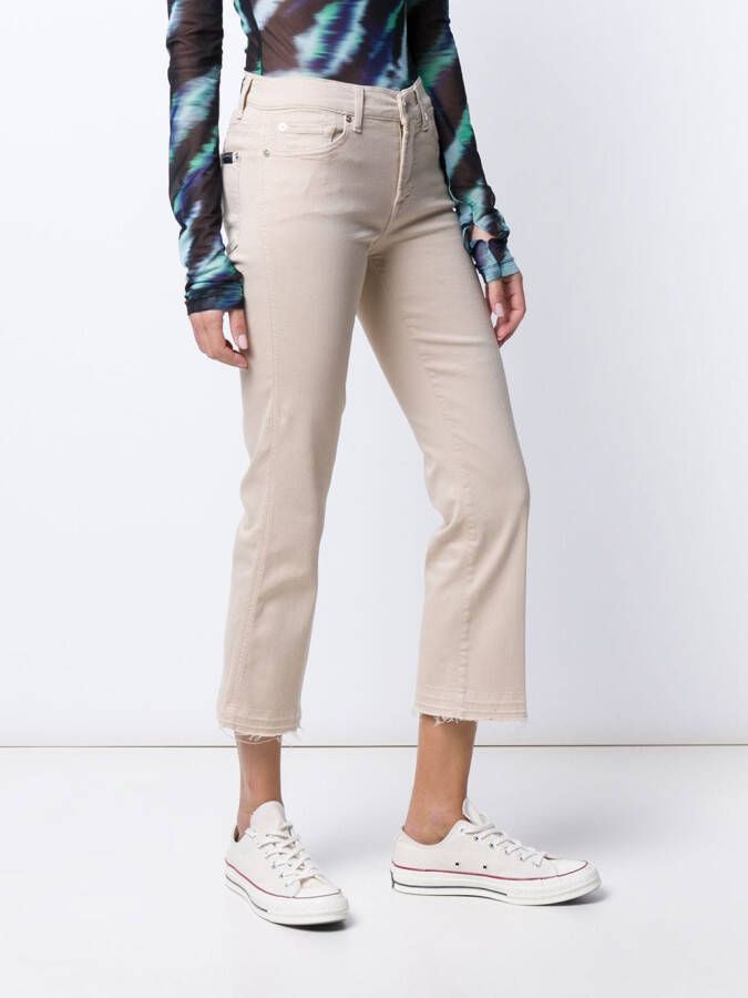 7 For All Mankind Cropped jeans Beige