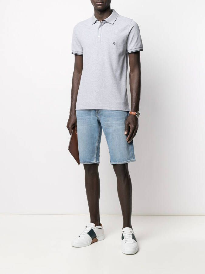 7 For All Mankind Denim shorts Blauw