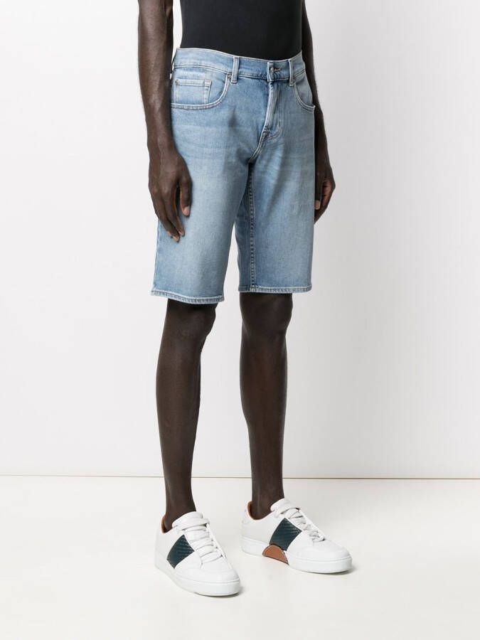 7 For All Mankind Denim shorts Blauw