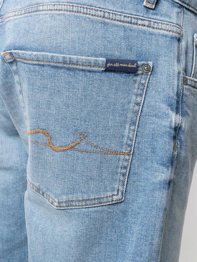 7 For All Mankind Denim shorts Blauw