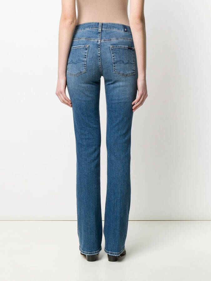 7 For All Mankind Flared jeans Blauw