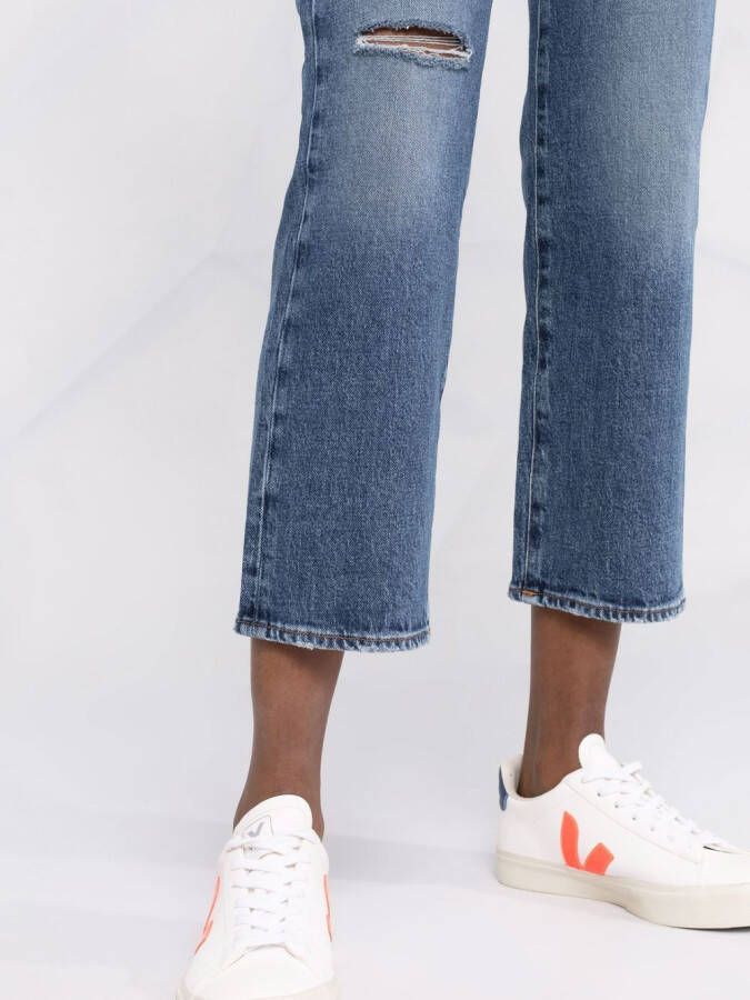 7 For All Mankind High waist jeans Blauw