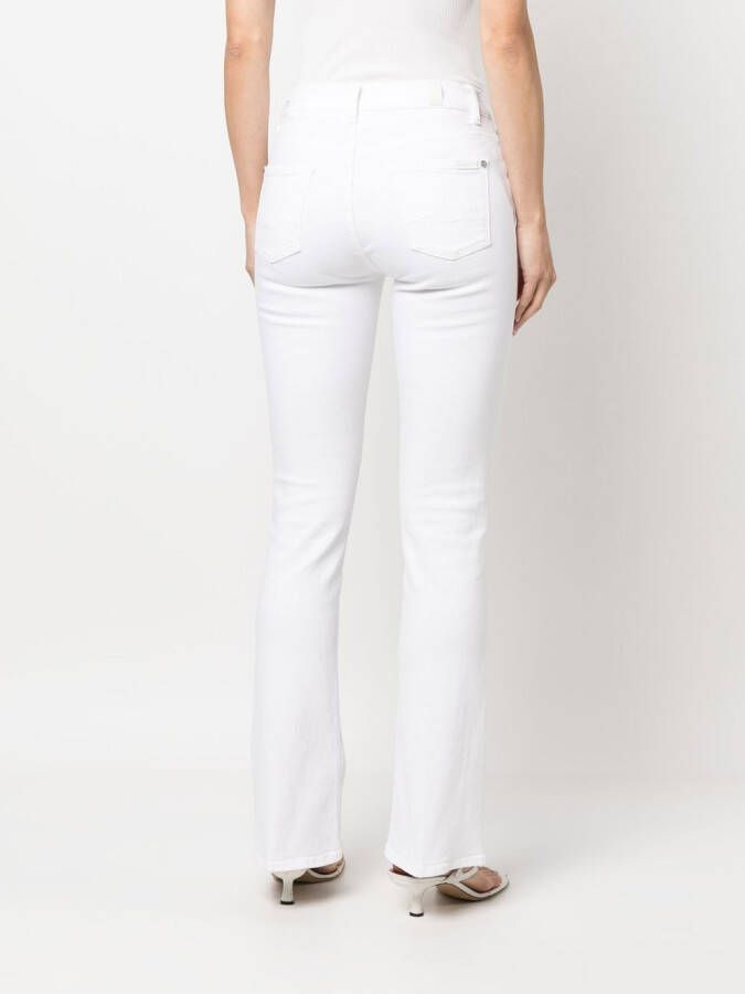 7 For All Mankind Flared jeans Wit