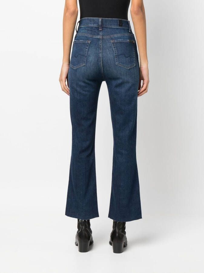 7 For All Mankind Kick jeans Blauw
