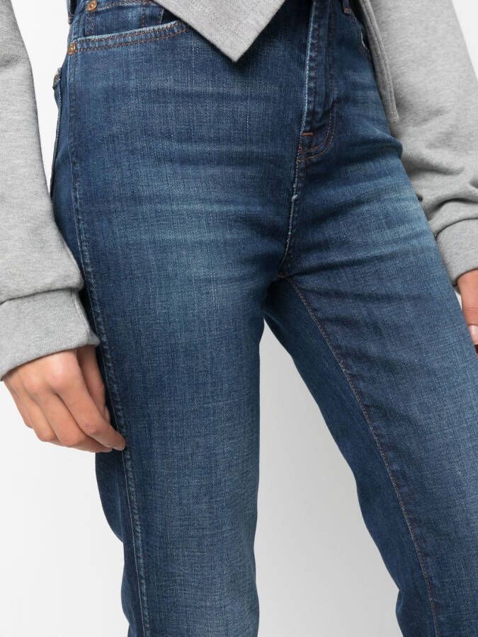 7 For All Mankind Kick jeans Blauw