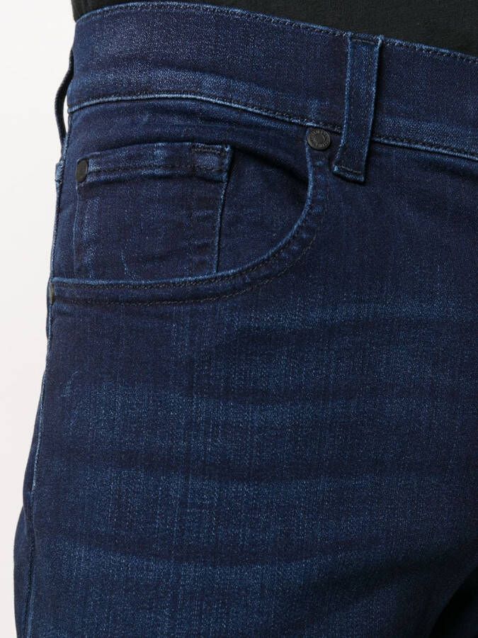 7 For All Mankind Jeans met toelopende pijpen Blauw