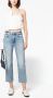7 For All Mankind 1990s cropped jeans Blauw - Thumbnail 2