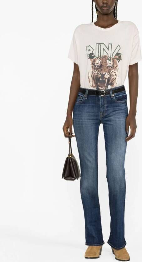 7 For All Mankind Flared jeans Blauw