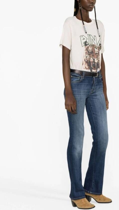 7 For All Mankind Flared jeans Blauw