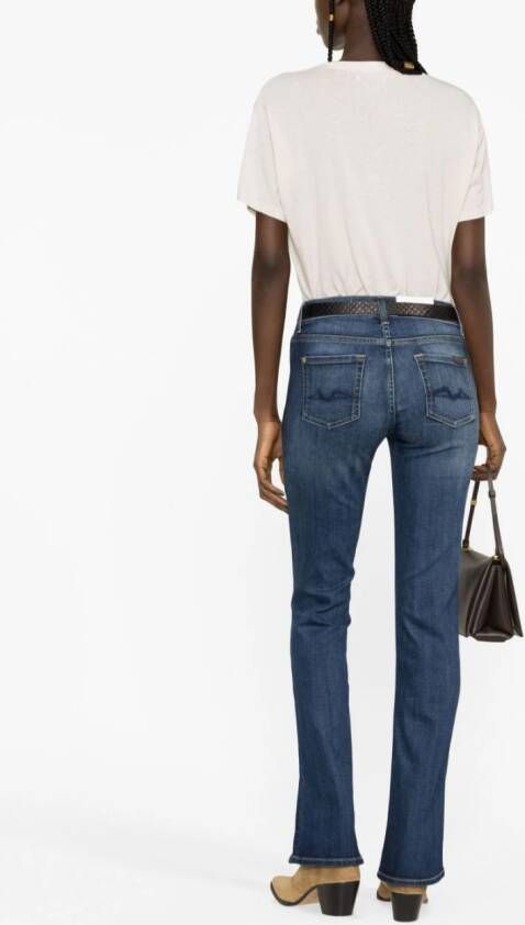 7 For All Mankind Flared jeans Blauw
