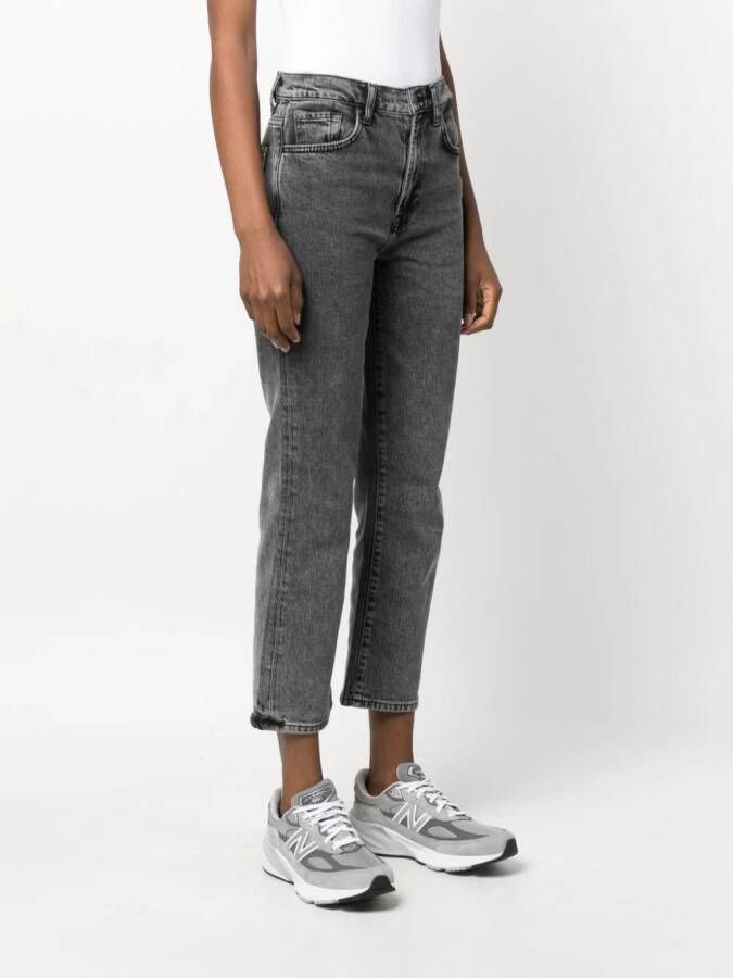 7 For All Mankind Cropped jeans Grijs