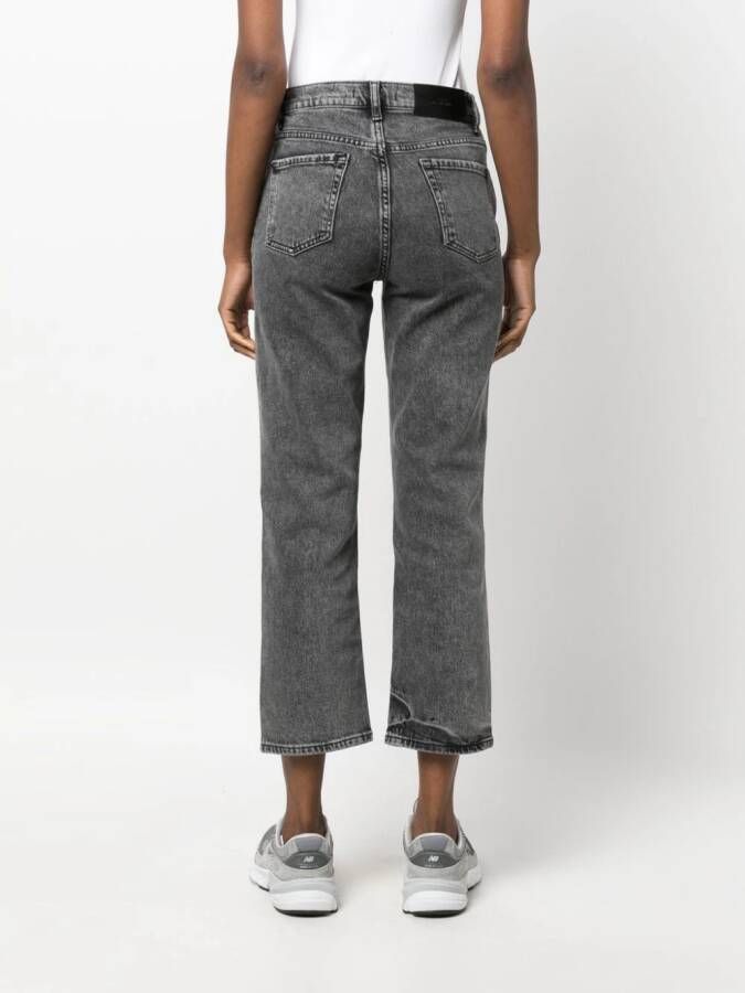 7 For All Mankind Cropped jeans Grijs