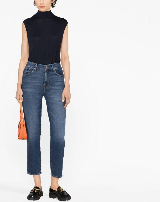7 For All Mankind Skinny jeans Blauw