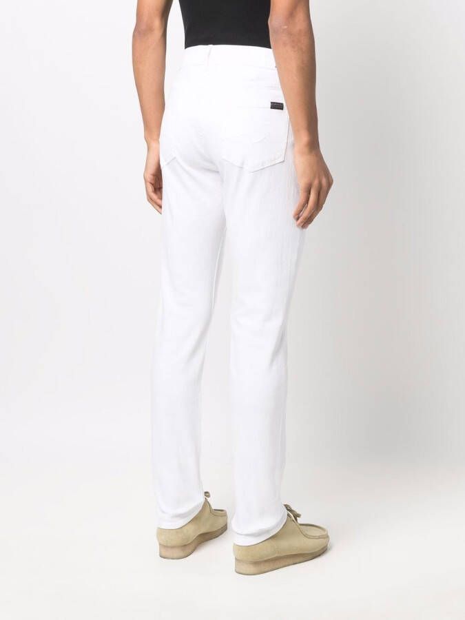 7 For All Mankind Skinny jeans Wit