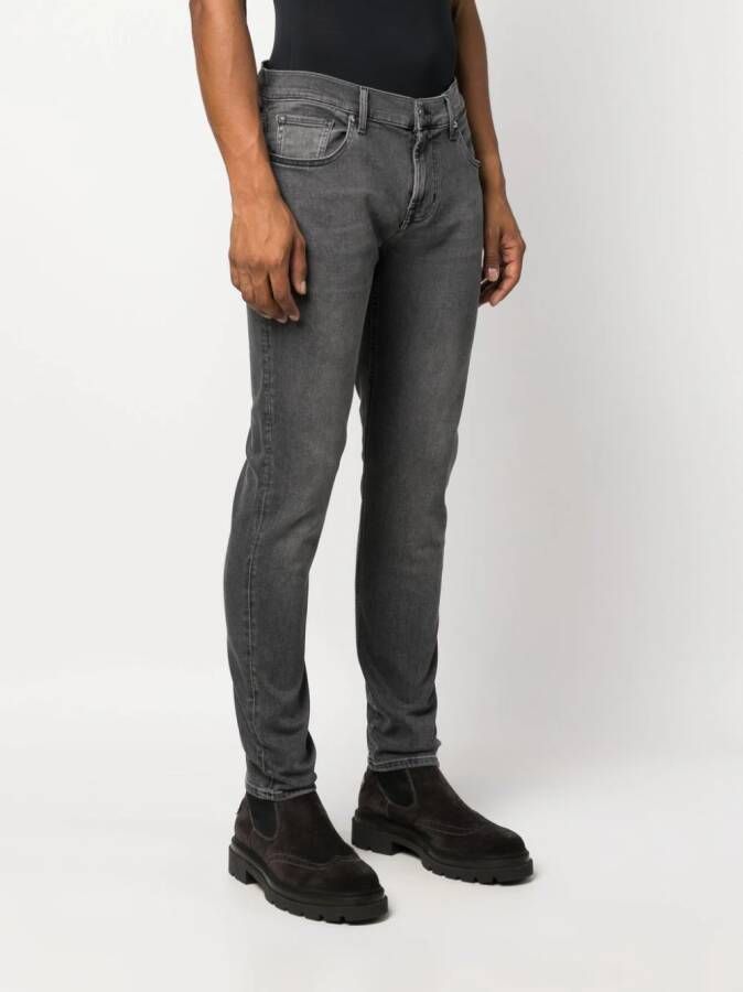 7 For All Mankind Slim-fit jeans Grijs