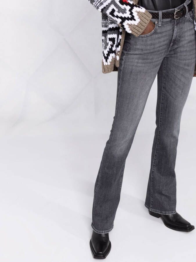 7 For All Mankind Slim-fit jeans Grijs