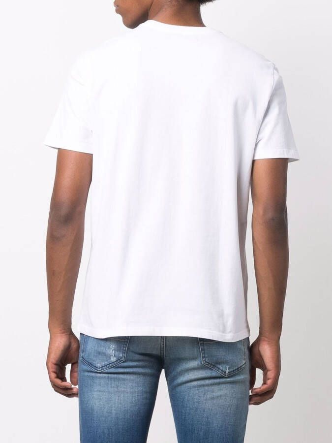 7 For All Mankind T-shirt met logoprint Wit