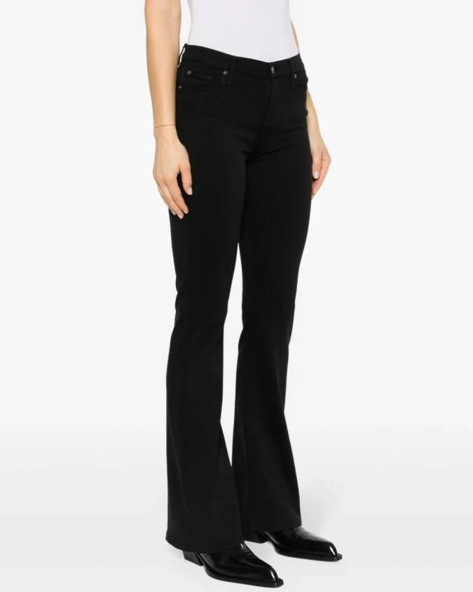 7 For All Mankind The Flared jeans Zwart