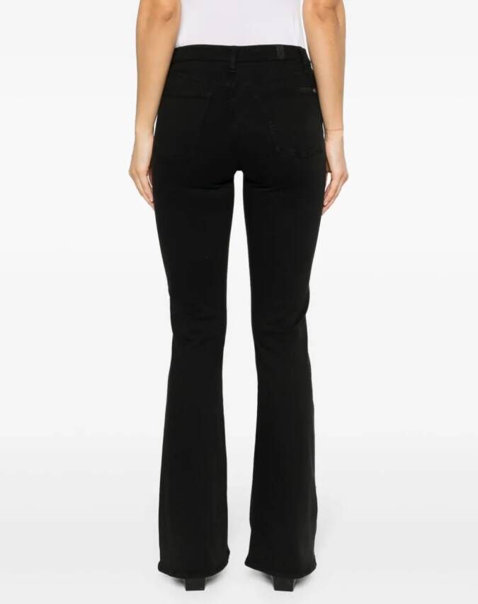 7 For All Mankind The Flared jeans Zwart