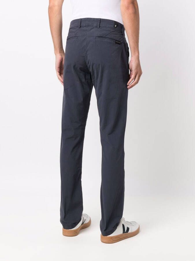 7 For All Mankind Twill chino Blauw