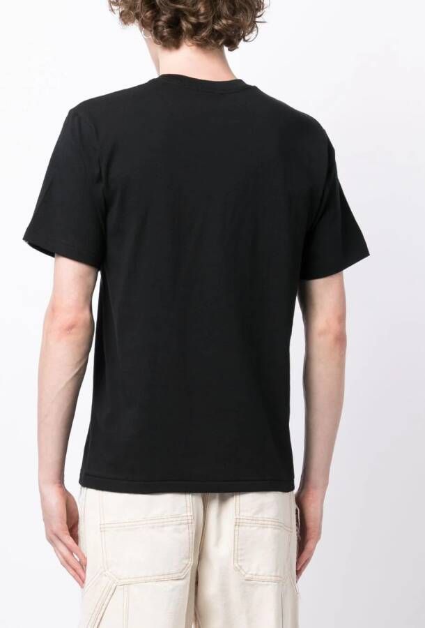 A BATHING APE T-shirt met print Zwart