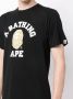A BATHING APE T-shirt met logoprint Zwart - Thumbnail 5
