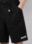 A BATHING APE Shorts met geborduurd logo Zwart - Thumbnail 5