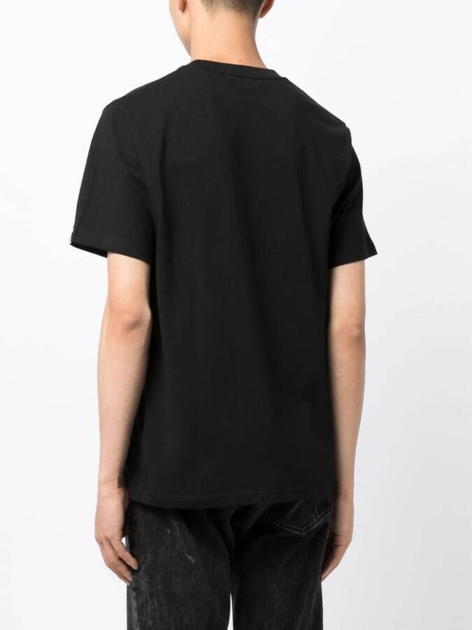 A BATHING APE T-shirt met camouflageprint Zwart