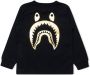 A BATHING APE T-shirt met lange mouwen Zwart - Thumbnail 2