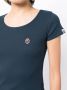 A BATHING APE T-shirt met logopatch Blauw - Thumbnail 5