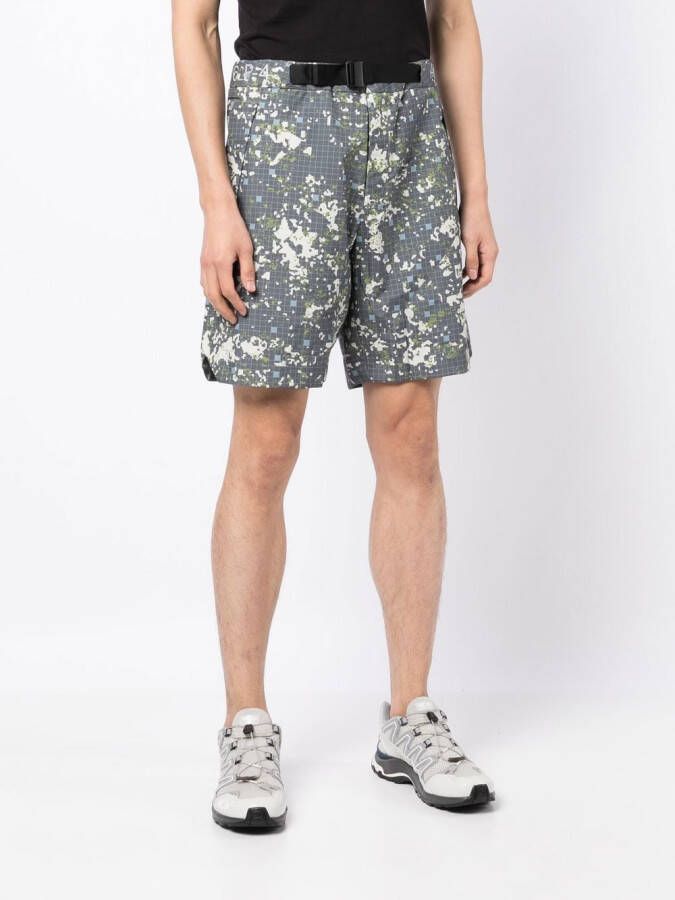 A-COLD-WALL* Bermuda shorts met ceintuur Veelkleurig