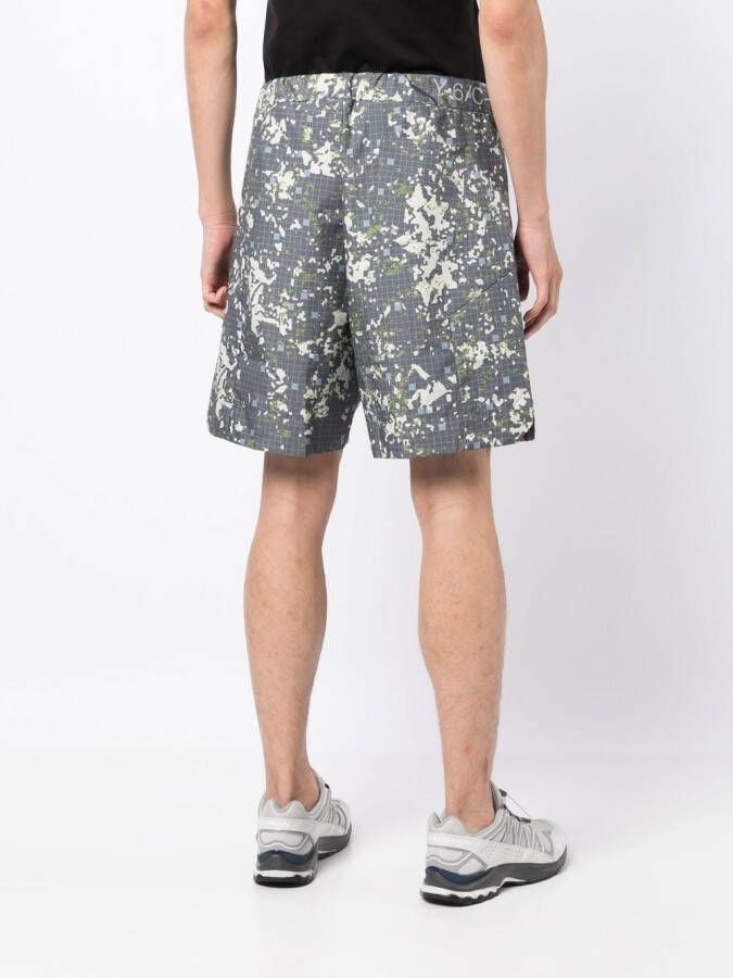 A-COLD-WALL* Bermuda shorts met ceintuur Veelkleurig