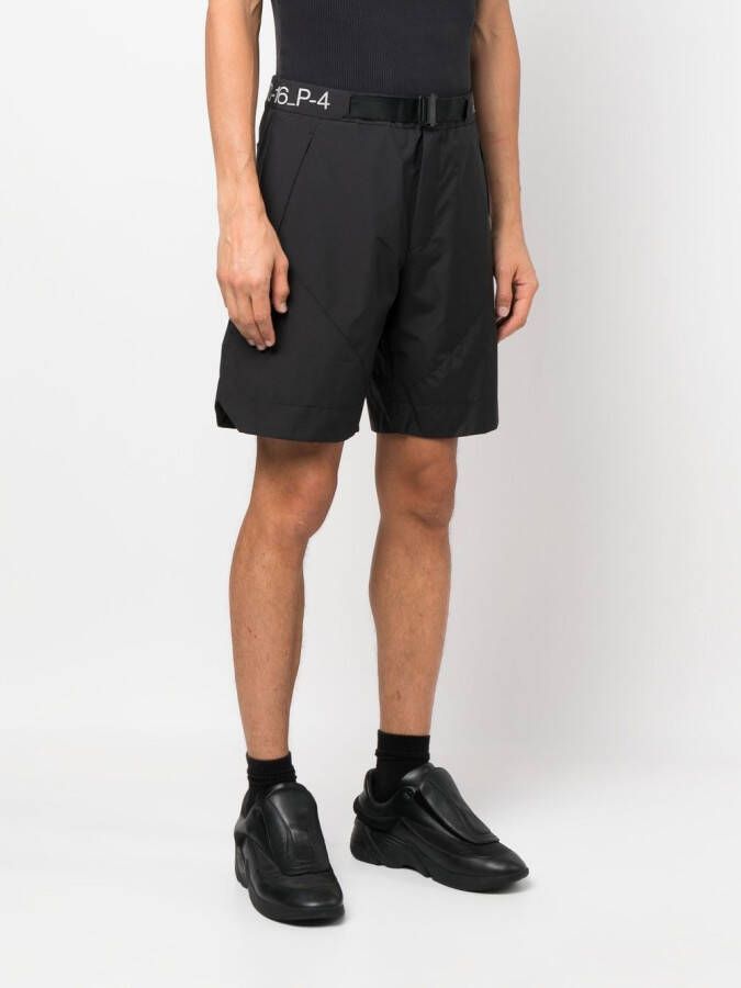 A-COLD-WALL* Bermuda shorts met ceintuur Zwart