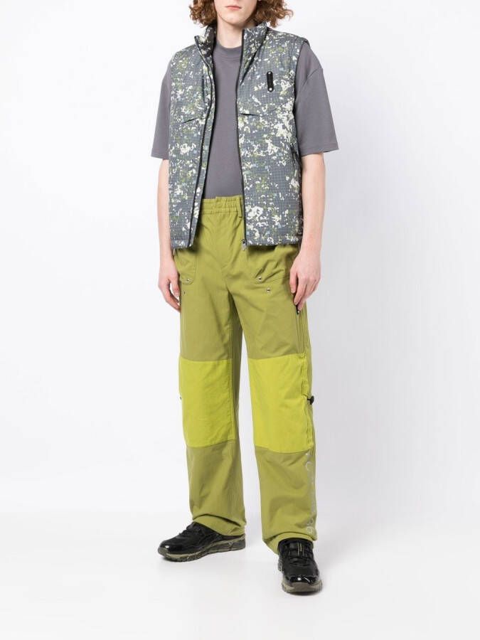 A-COLD-WALL* Broek met contrasterend vlak Groen