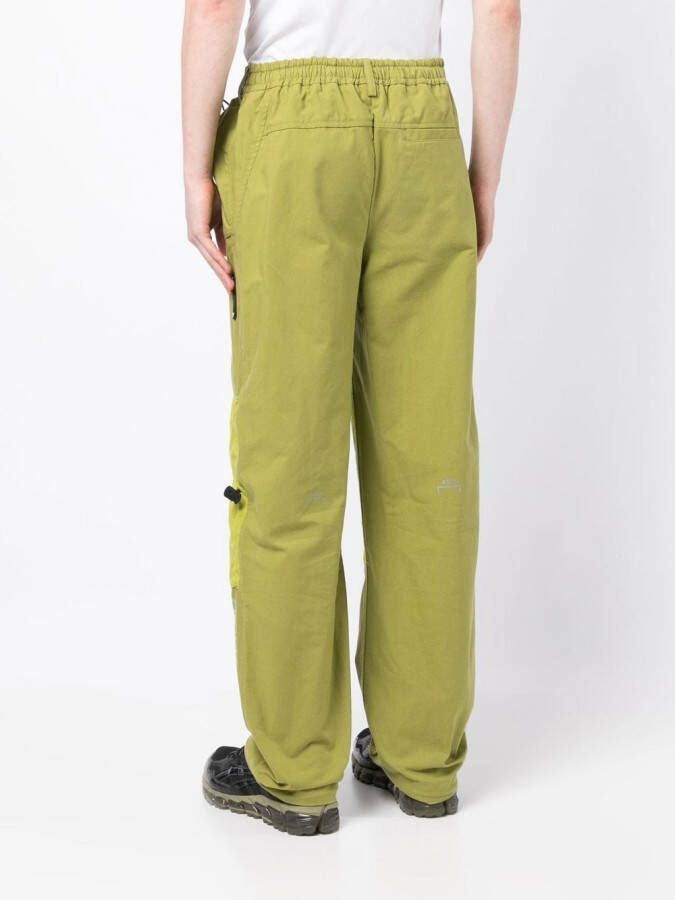 A-COLD-WALL* Broek met contrasterend vlak Groen