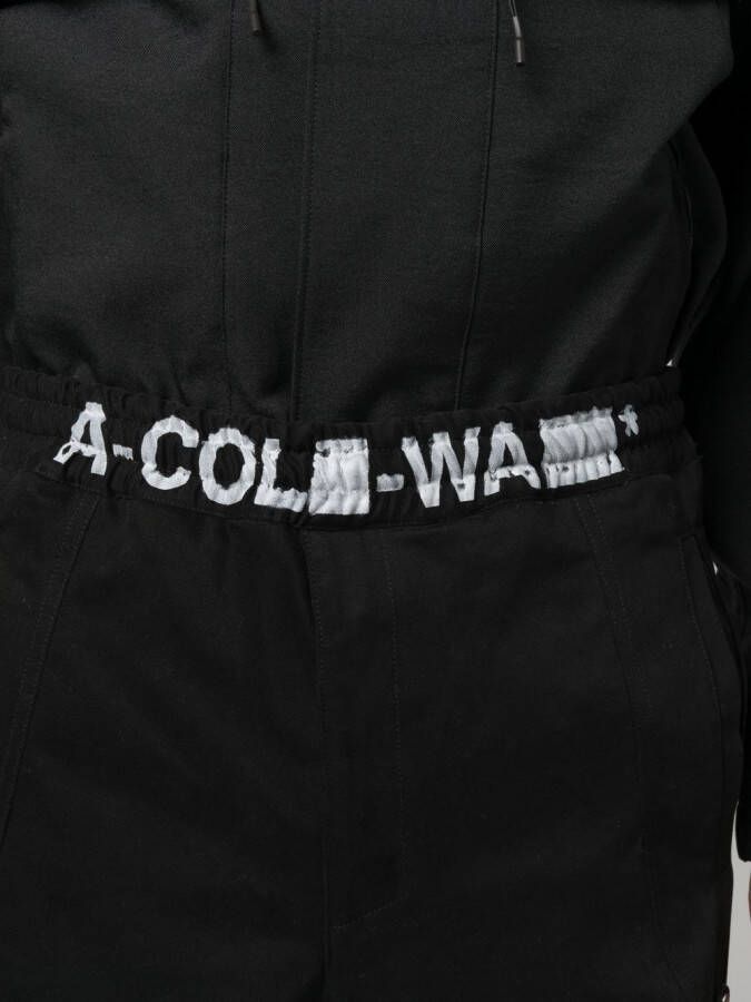 A-COLD-WALL* Broek met logoband Zwart