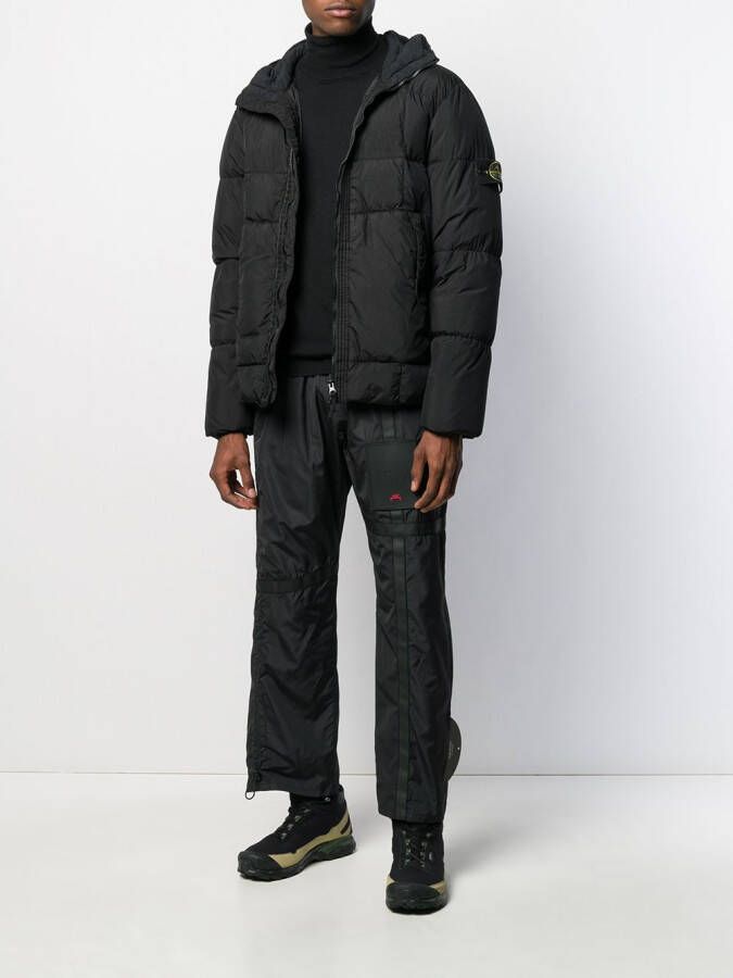 A-COLD-WALL* Broek met logopatch Zwart